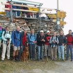 Gruppenfoto auf dem Faulhorn (ohne Gino)