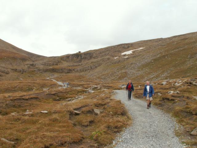 Peter und Marlyse wie immer die ersten