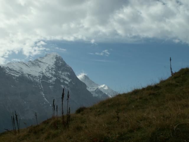 Eiger, Jungfrau und die beiden Silberhörner