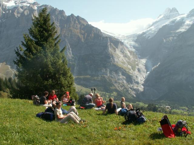 Mittagsrast auf Bort