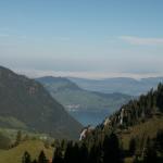 Blick zum Vierwaldstättersee und Bürgenstock