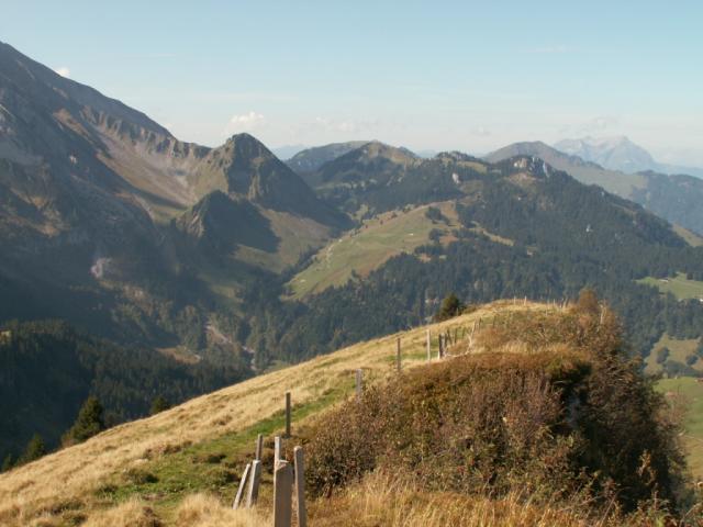 Blick vom Fulberg Richtung Klewenalp