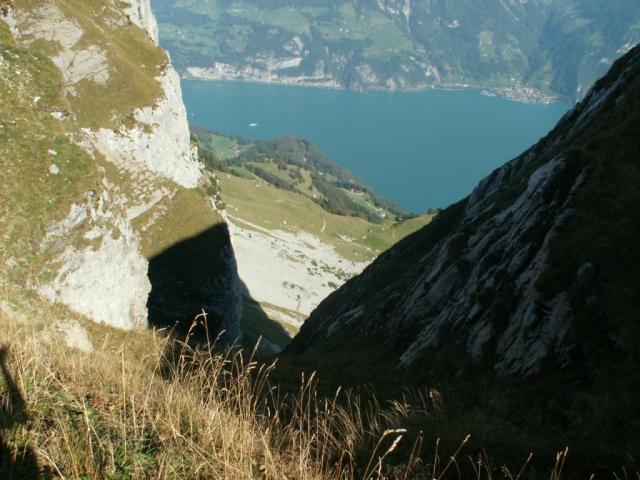 Blick runter nach Lauweli-Läger