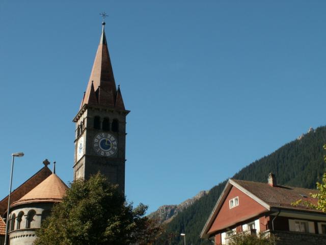 die Kirche von Göschenen