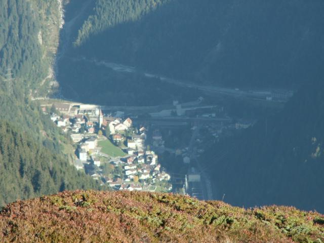 Göschenen in der Abendsonne