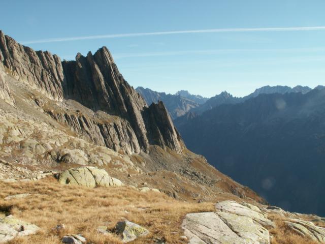 Blick nach vorne zum Höreli