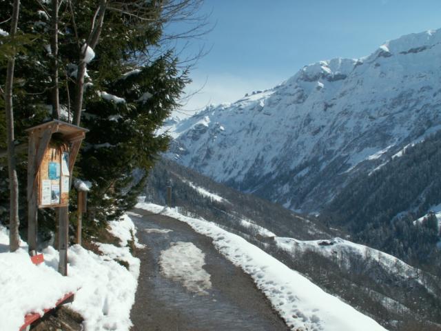 Ausgang Bergstation Weissenberge