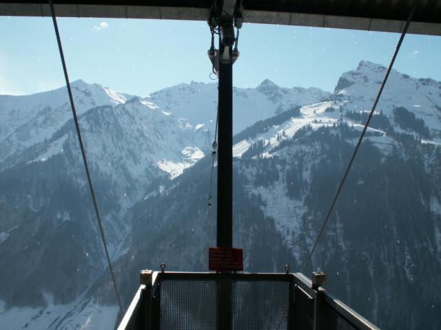 Aussicht von der Bergstation