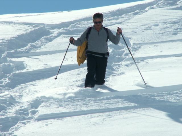 jetzt hat Vik den Telemark Stil gefunden