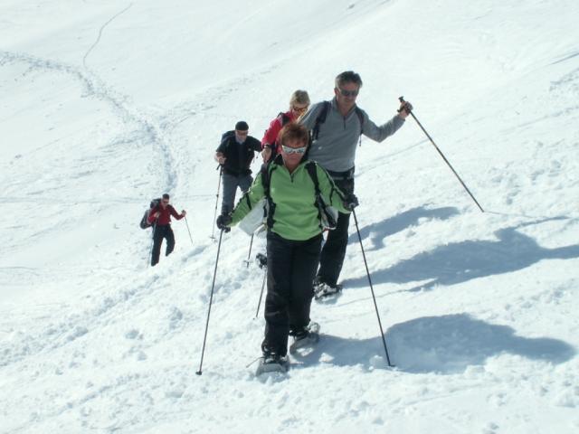 Irma führt die Gruppe an