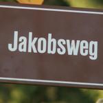 Jakobsweg Wegweiser