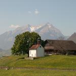 Kapelle auf dem Weg Richtung Waltersberg mit Pilatus