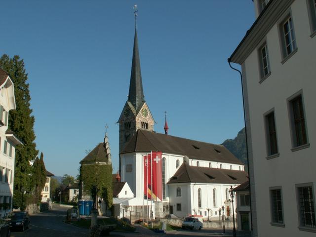 Stans Dorfplatz mit Winkelrieddenkmal