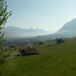 Blick zurück Richtung Stans