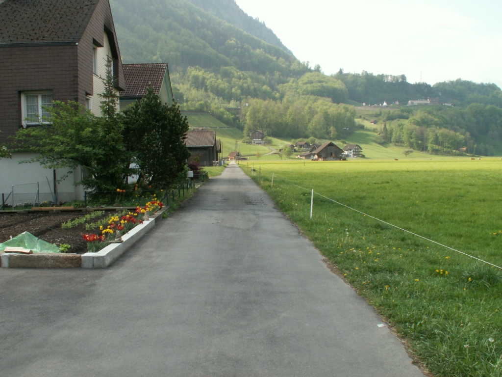 Ausgang Giswil Richtung Kaiserstuhl