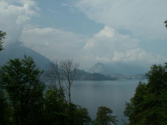 Blick auf Niesen und Stockhorn