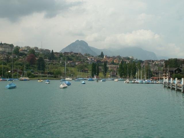 Hafen von Spiez