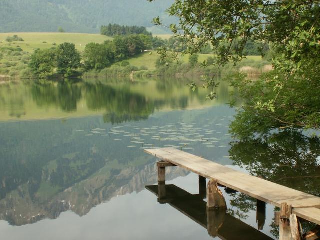 Hier könnte man ins kühle Nass hineinspringen