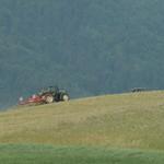 die Bauern haben zurzeit viel zu tun