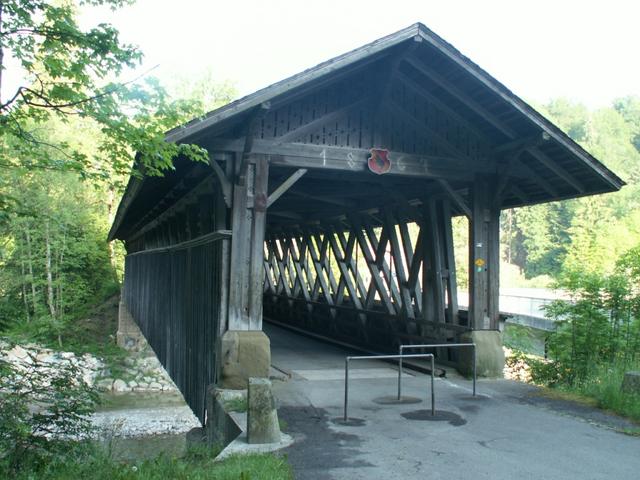 alte Brücke über die Sense