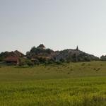 Blick zurück nach Heitenried