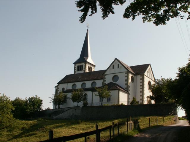 Blick zurück zur Kirche von St.Antoni