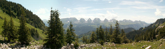 Breitbildfoto auf dem Windenpass