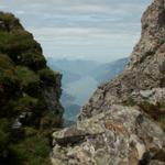 auf dem Grat mit Blick auf den Walensee