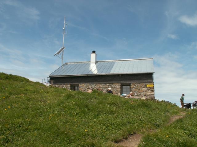 die Gipfelhütte Alvier