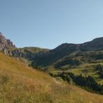 Blick Richtung Chinzig Chulm mit Suworow Weg