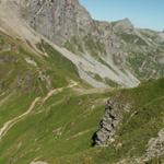 Blick zurück zum Ruosalper Chulm