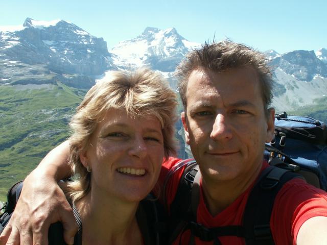 Erinnerungsfoto aufgenommen beim Balmer Grätli