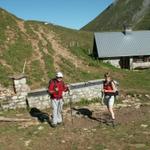 Mäusi und Ivano auf Ober Stafel 1816 m.ü.M.