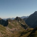 Blick runter Richtung Spaneggsee