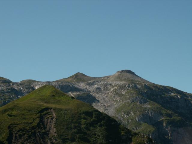 Blick Richtung Schilt. Dort oben sind wir auch schon gestanden