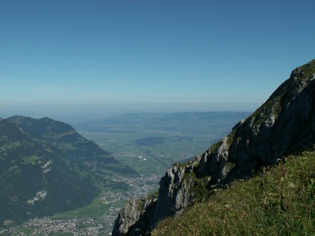 Blick Richtung Linthebene