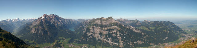 Breitbildfoto Glarneralpen