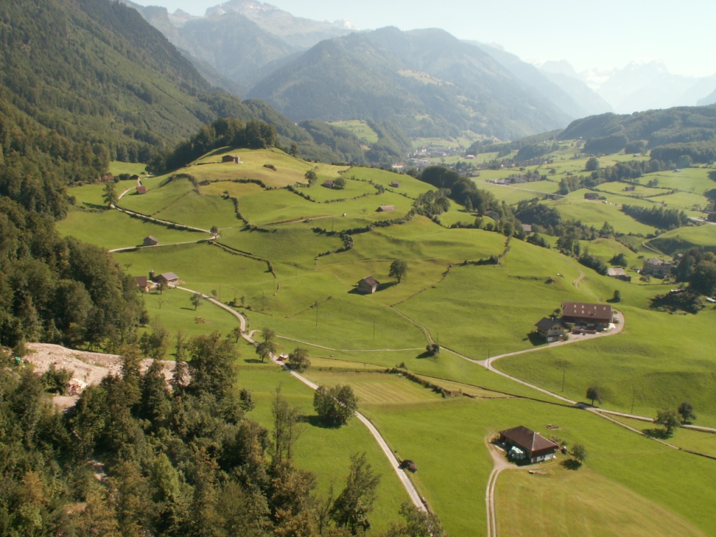 Aussicht von der Seilbahn