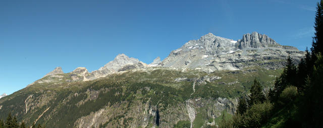Breitbildfoto mit Windgällen und Ruchen