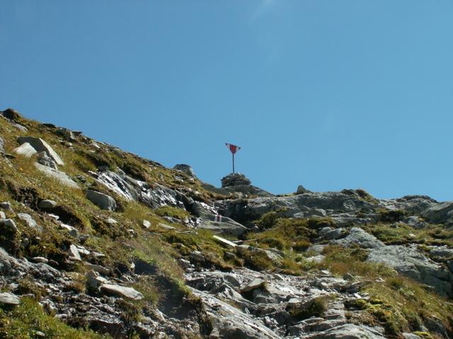 grosse Wegmarkierung