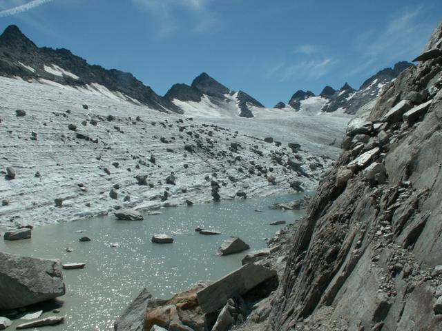 Piz Acletta, Brunnifirn und Piz Ault