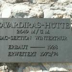 Cavardiras Hütte 2649 m.ü.M.