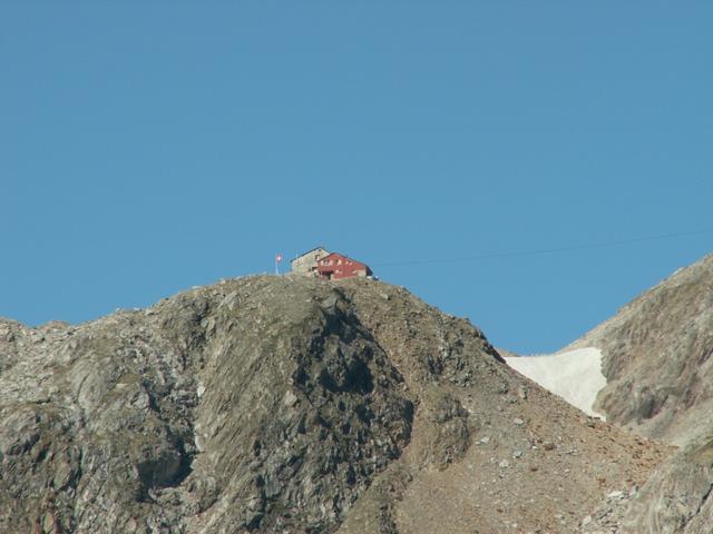 Blick zurück zur Cavardiras Hütte