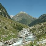 Blick ins Val Gronda da Russein mit Cuolm Tgietschen