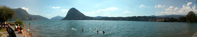 Breitbildfoto vom Lago di Lugano