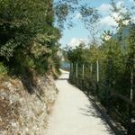 auf den Weg Richtung Gandria