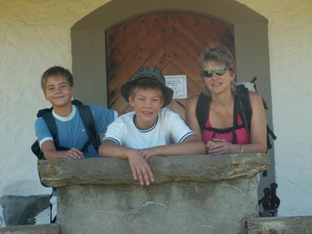 bei der kleinen Kapelle auf Älggi Alp