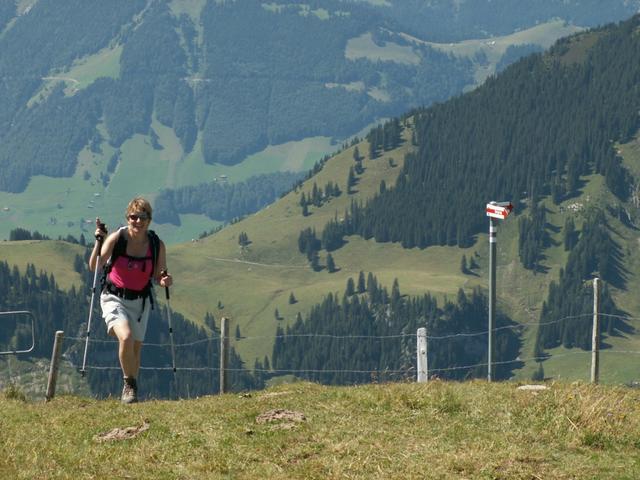 geschafft wir haben Abgschütz erreicht