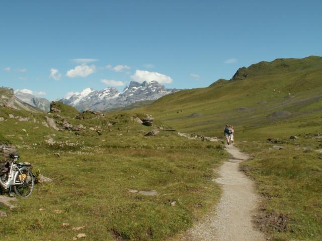 noch ein paar Schritte und wir haben Melchsee-Frutt erreicht