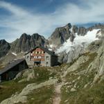 die Sustlihütte 2257m.ü.M.